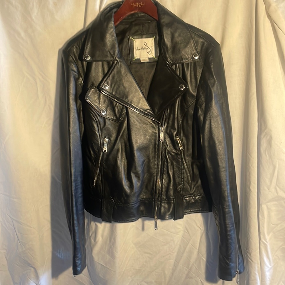 Leather jacket